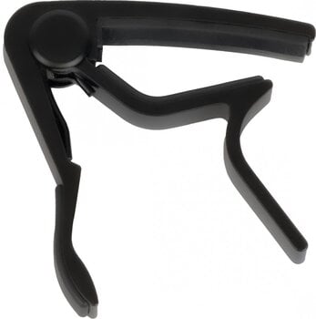 Acoustic Guitar Capo Veles-X CA7C-BK D-Style AE Acoustic Guitar Capo Black - 1