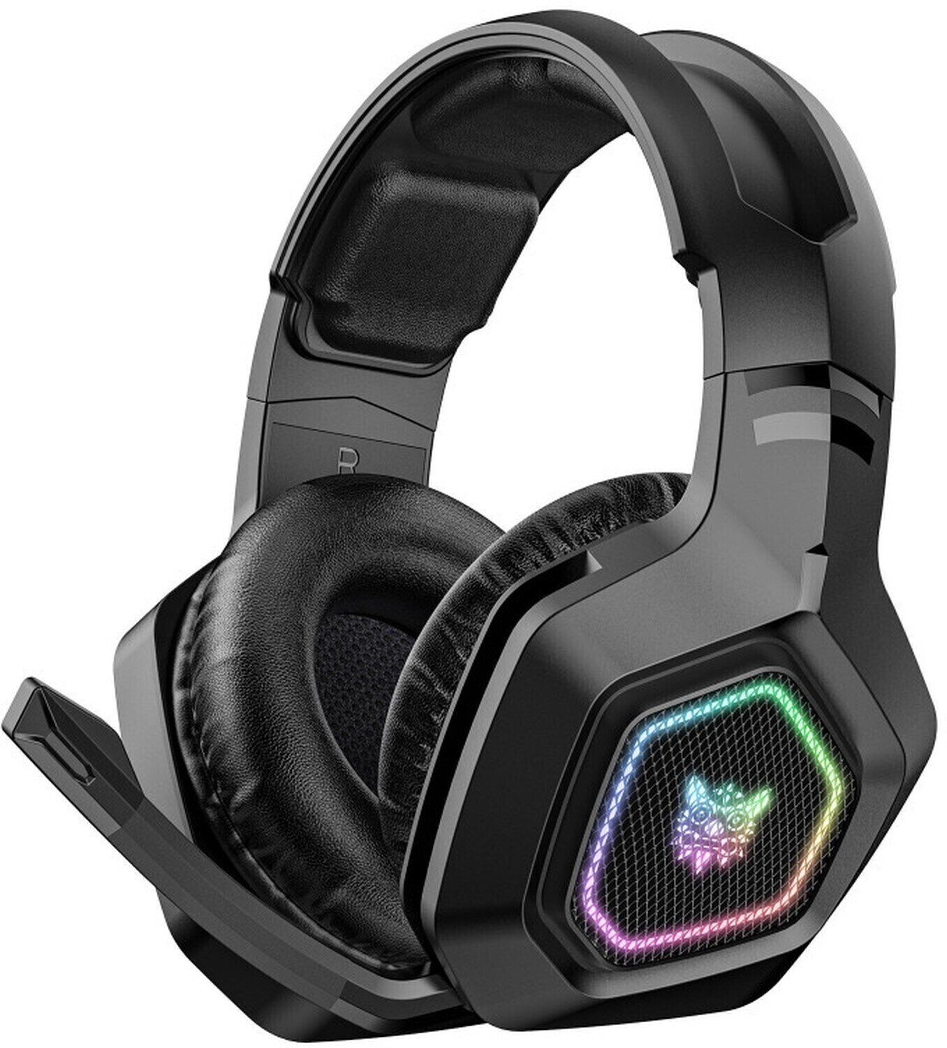 PC-headset Onikuma B100 RGB Bluetooth Wireless Gaming Headset Sort PC-headset