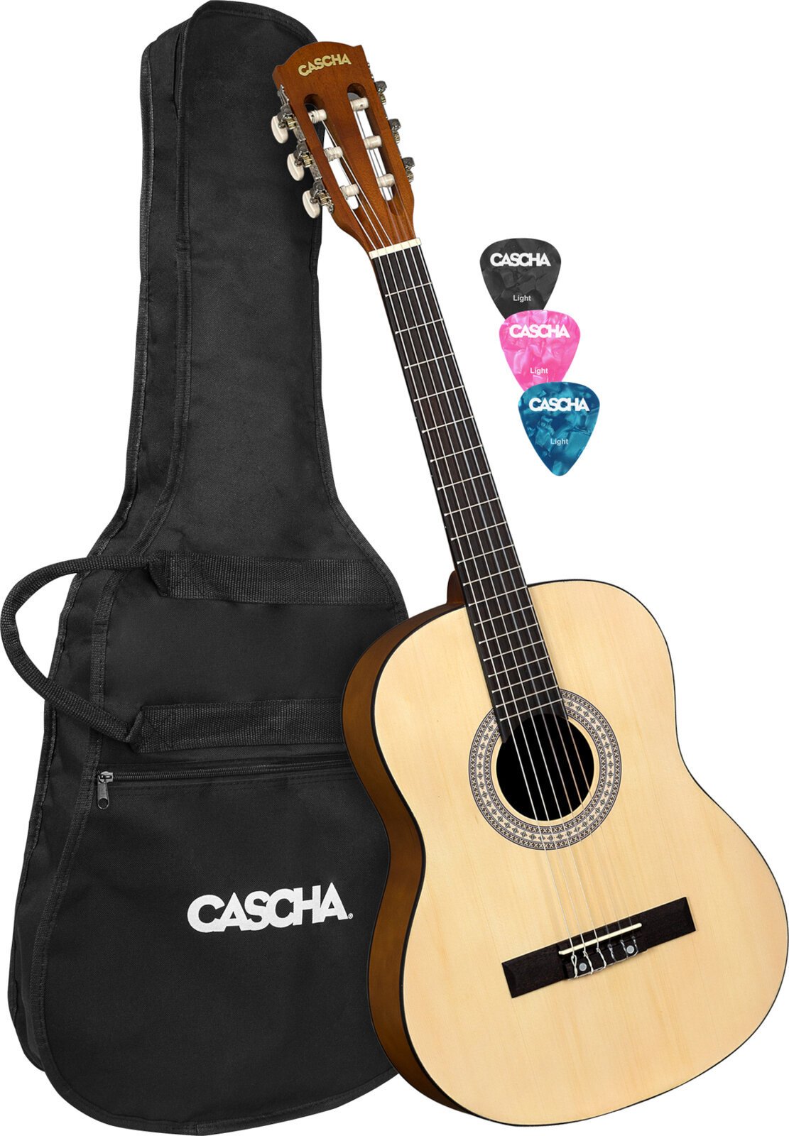 Guitare classique taile 3/4 pour enfant Cascha HH 2351 Student Series Guitare classique taile 3/4 pour enfant