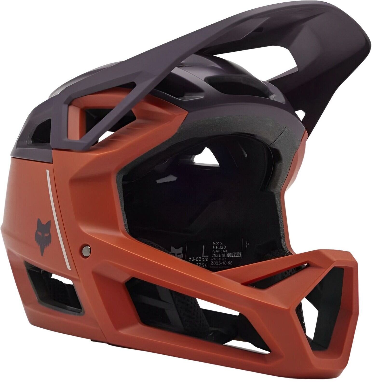 Fahrradhelm FOX Proframe Clyzo Atomic Orange M Fahrradhelm