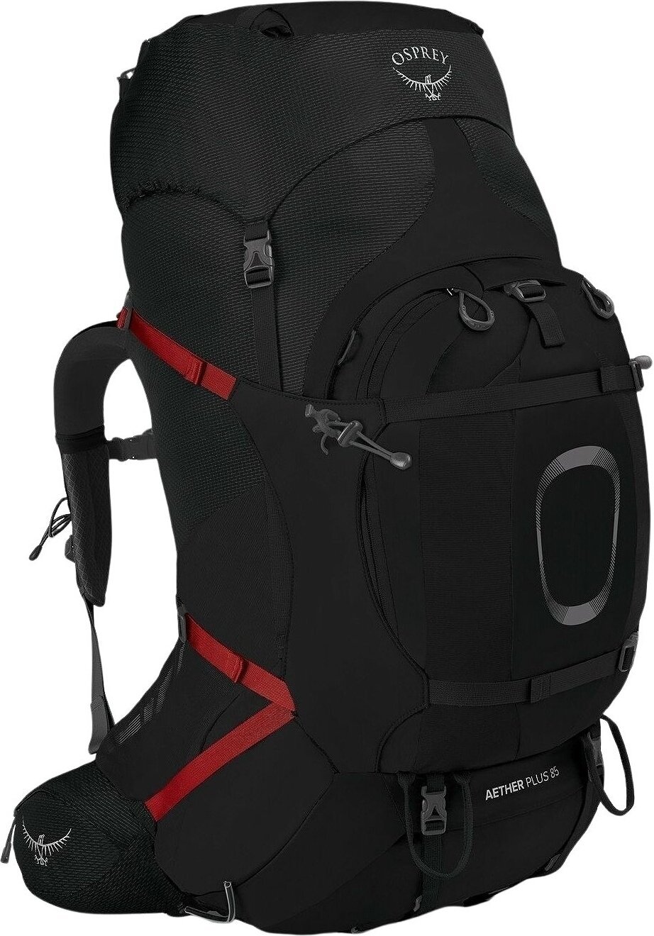 Ulkoilureppu Osprey Aether Plus 85 Black S/M Ulkoilureppu