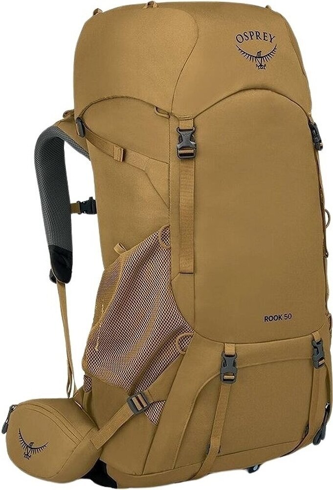 Udendørs rygsæk Osprey Rook 50 Histosol Brown/Rhino Grey Udendørs rygsæk