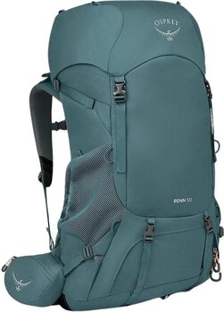 Mochila de exterior Osprey Renn 50 Cascade Blue/Melon Orange Mochila de exterior - 1