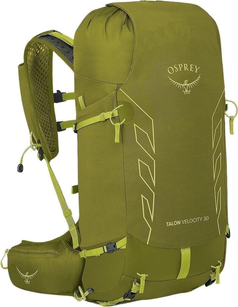 Udendørs rygsæk Osprey Talon Velocity 30 Matcha Green/Lemongrass S/M Udendørs rygsæk