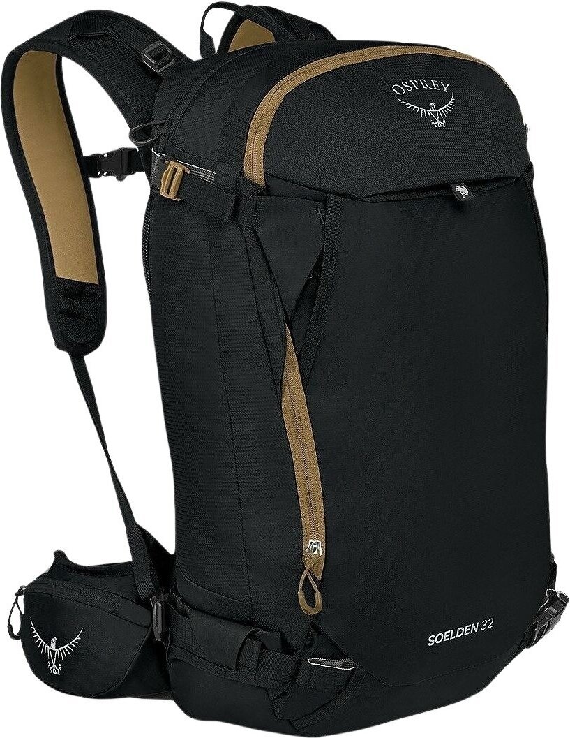 Saco de viagem para esqui Osprey Soelden 32 Black Saco de viagem para esqui