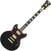 Guitare électrique D'Angelico Deluxe Brighton Solid Black Guitare électrique