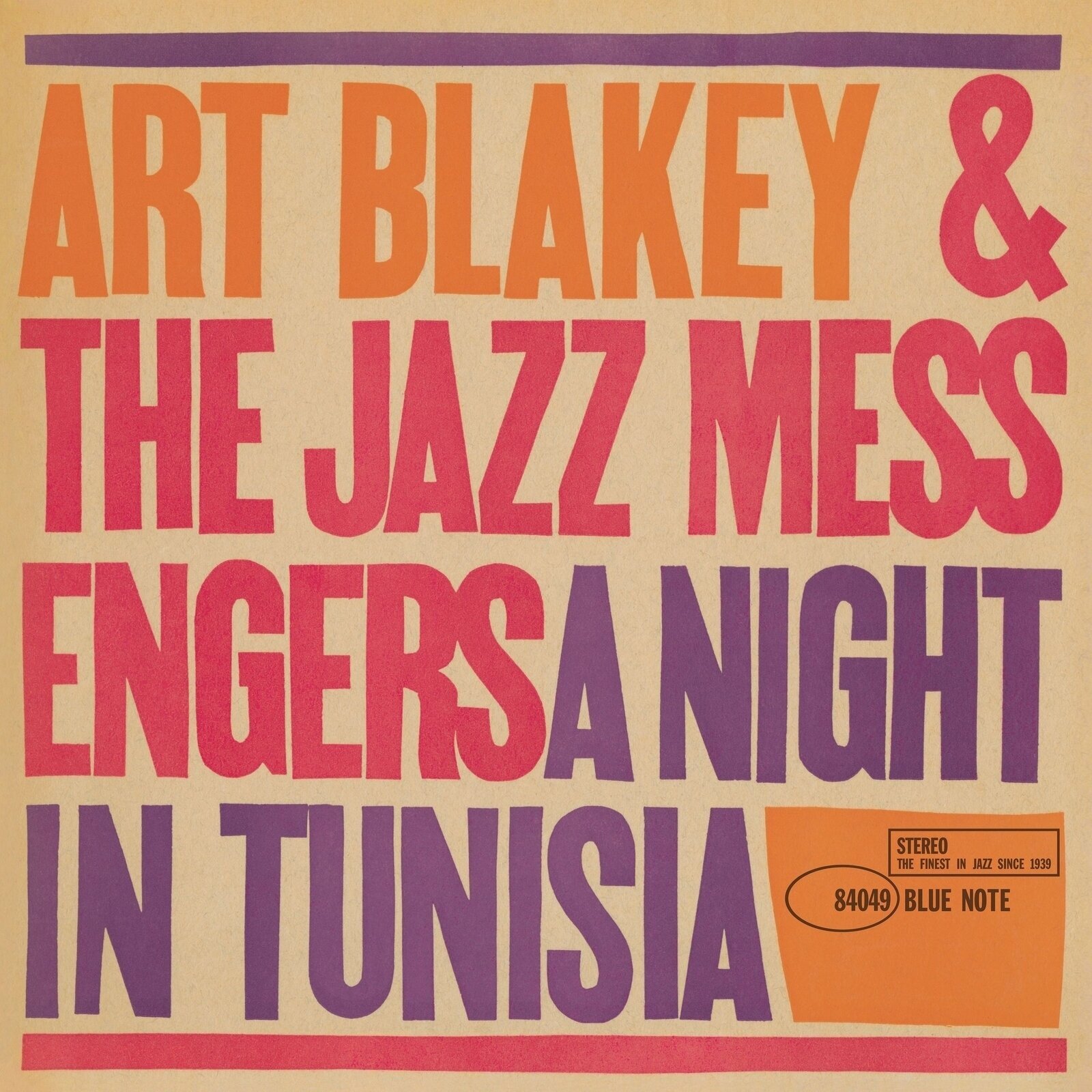 Vinyl Record Art Blakey & Jazz Messengers - A Night In Tunisia (Remastered) (LP)