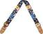 Textile guitar strap Cascha CGS-VC5 Vegan Cork Textile guitar strap Floral Sketch