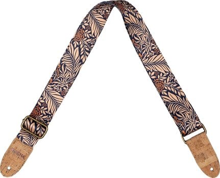 Correa de guitarra textil Cascha CGS-VC6 Vegan Cork Correa de guitarra textil Midnight Jungle - 1