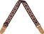 Textile guitar strap Cascha CGS-VC10 Vegan Cork Textile guitar strap Ethnic Red Stripes