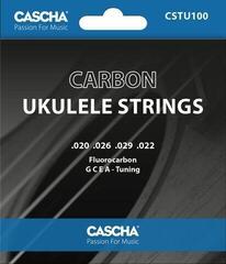 Strune za sopran ukulele Cascha CSTU100 Carbon Strune za sopran ukulele