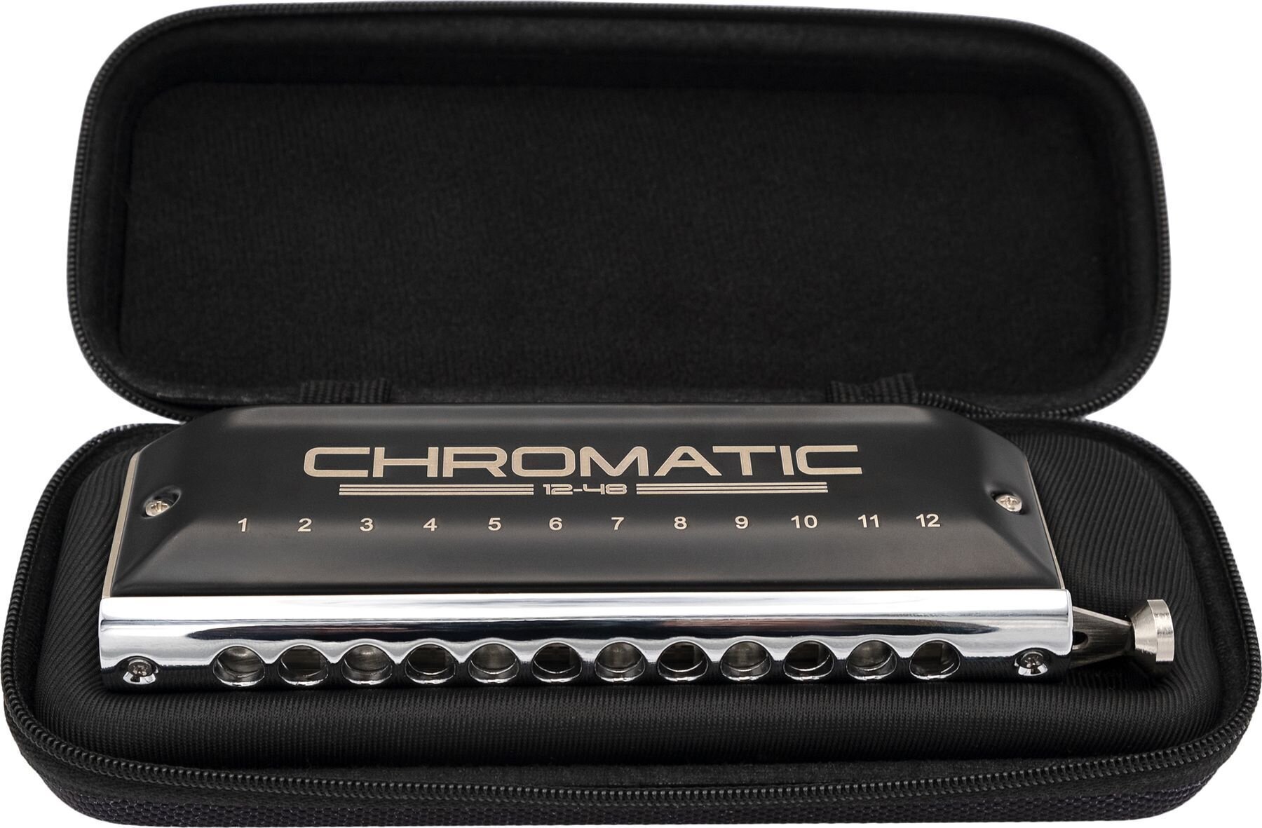 Chromatická ústna harmonika Cascha HH 2290 Chromatic 12-48 Chromatická ústna harmonika