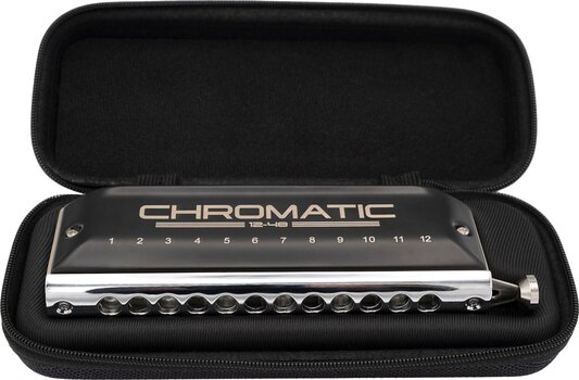 Szájharmonika Cascha HH 2290 Chromatic 12-48 Szájharmonika - 1