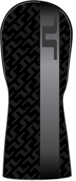 Headcover J.Lindeberg Hybrid Print Black Headcover