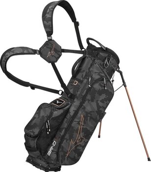 Sac de golf sur pied Mizuno BR-D3 25 Sac de golf sur pied Black Camo/Copper - 1