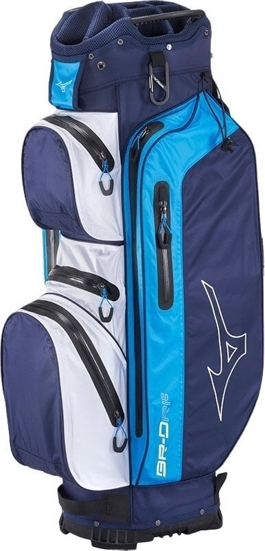 Golf torba Cart Bag Mizuno BR-DRI 25 Navy/Blue Golf torba Cart Bag