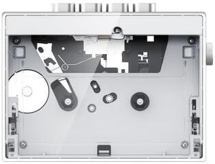 Leitor de música portátil FiiO CP13 Leitor de cassetes Transparent