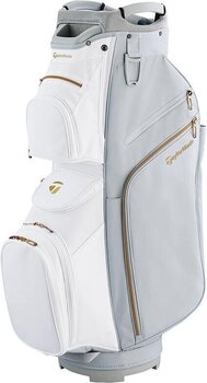 Torba na wózek golfowy TaylorMade Kalea Gold Grey/White Torba na wózek golfowy - 1