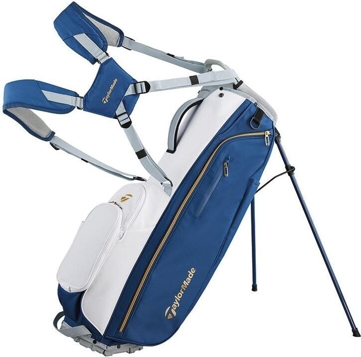 Sac de golf cu stativ TaylorMade Kalea Gold Sac de golf cu stativ Navy/White