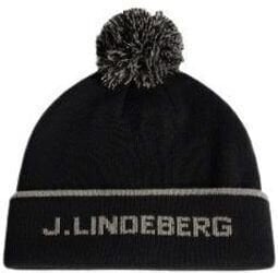 Winter Hut J.Lindeberg Stripe Black UNI Mütze