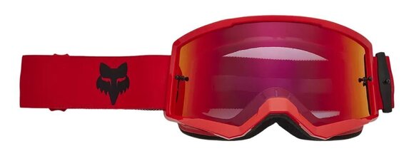 Motorcycle Glasses FOX Main Core Spark Red Motorcycle Glasses - 1