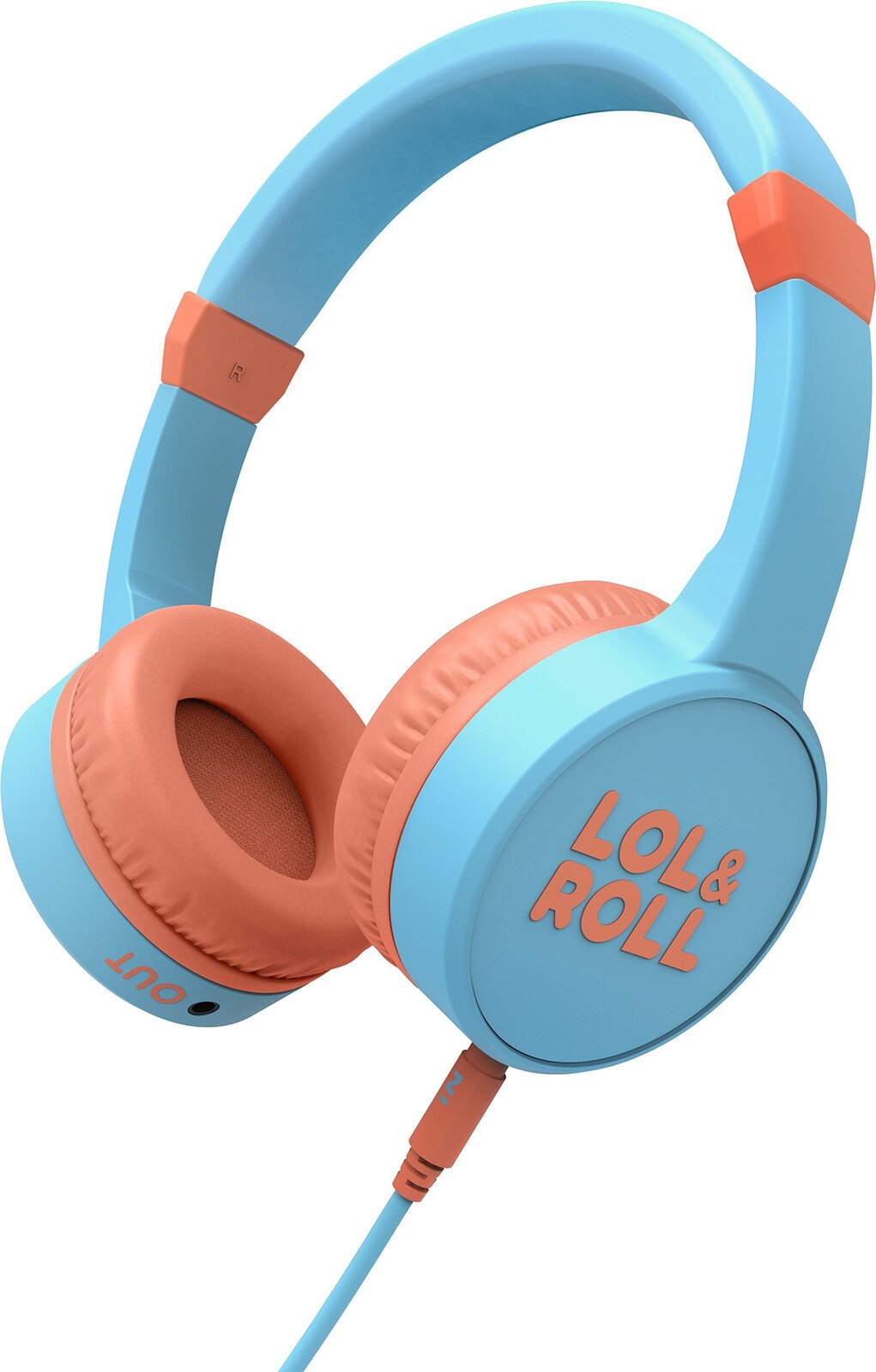 Hoofdtelefoons voor kinderen Energy Sistem Lol&Roll Pop Kids Blue Hoofdtelefoons voor kinderen