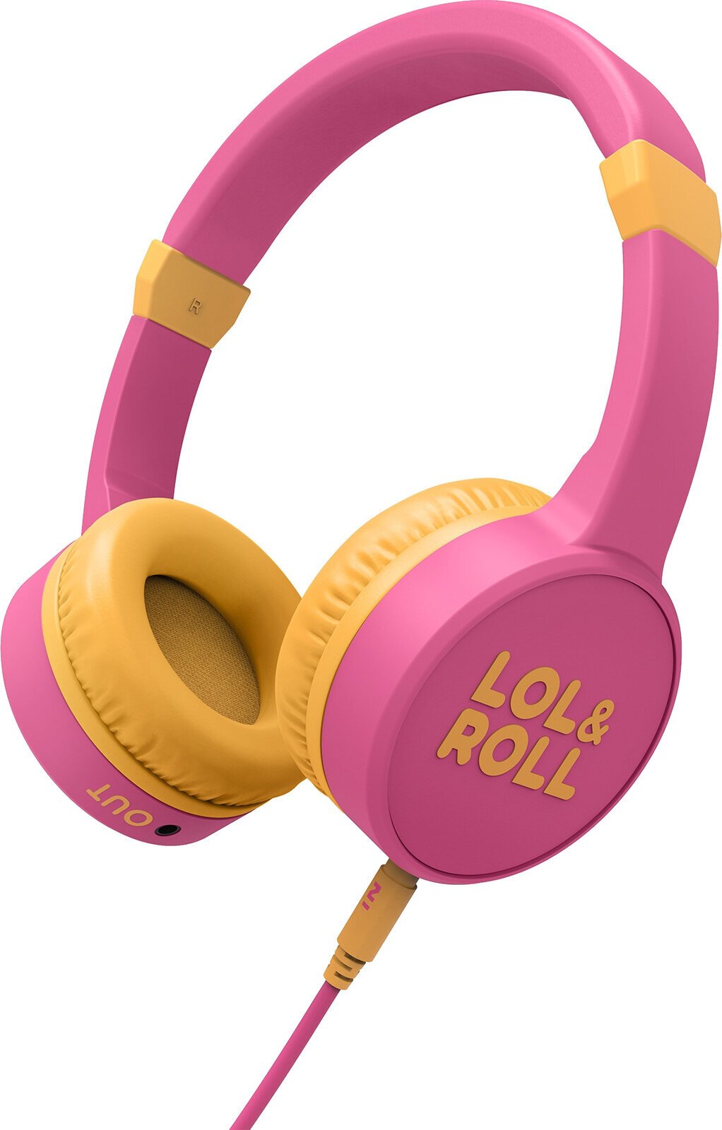 Headphones for children Energy Sistem Lol&Roll Pop Kids Pink Headphones for children