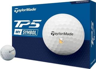Golf žogice TaylorMade TP5 White w/ Beer Golf žogice