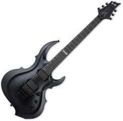 Electric guitar ESP ESP E-II FRX BLKS BLACK SATIN Black Satin Electric guitar
