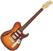 Guitarra elétrica Fret King Black Label Country Squire Semi-Tone Deluxe Honeyburst Guitarra elétrica