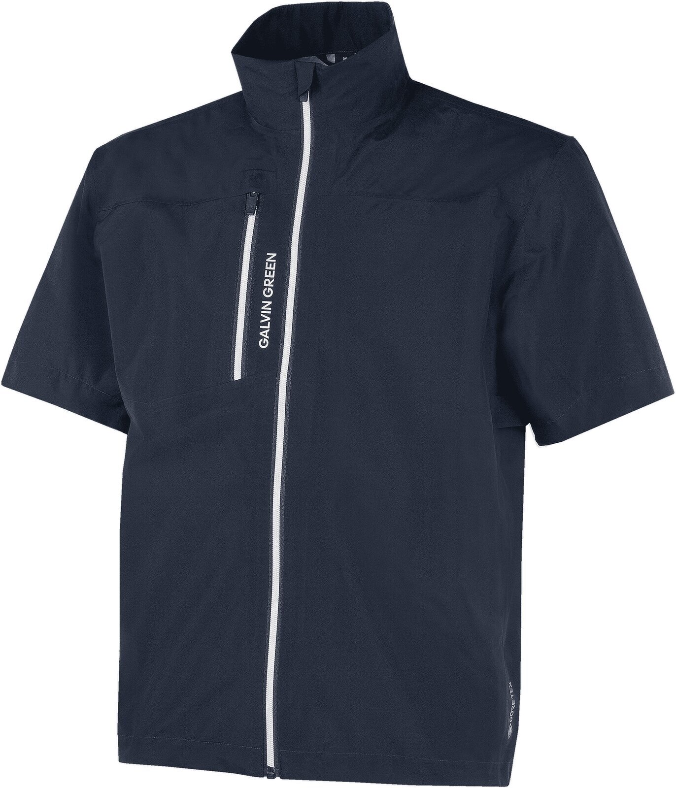 Vedenpitävä takki Galvin Green Axl Waterproof Short Sleeve Navy/White 2XL Vedenpitävä takki