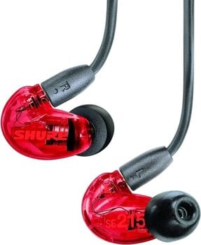 Hoofdtelefoon met oorhaak Shure SE215SPE-RD Red Hoofdtelefoon met oorhaak - 1