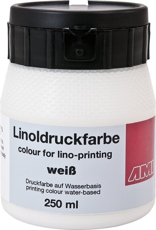 Pintura para linograbado AMI 501022 Pintura para linograbado White 250 ml