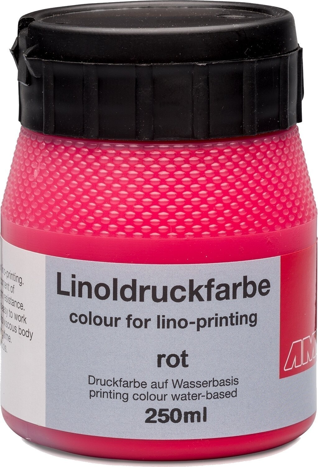 Verf voor linosnede AMI 501025 Verf voor linosnede Red 250 ml