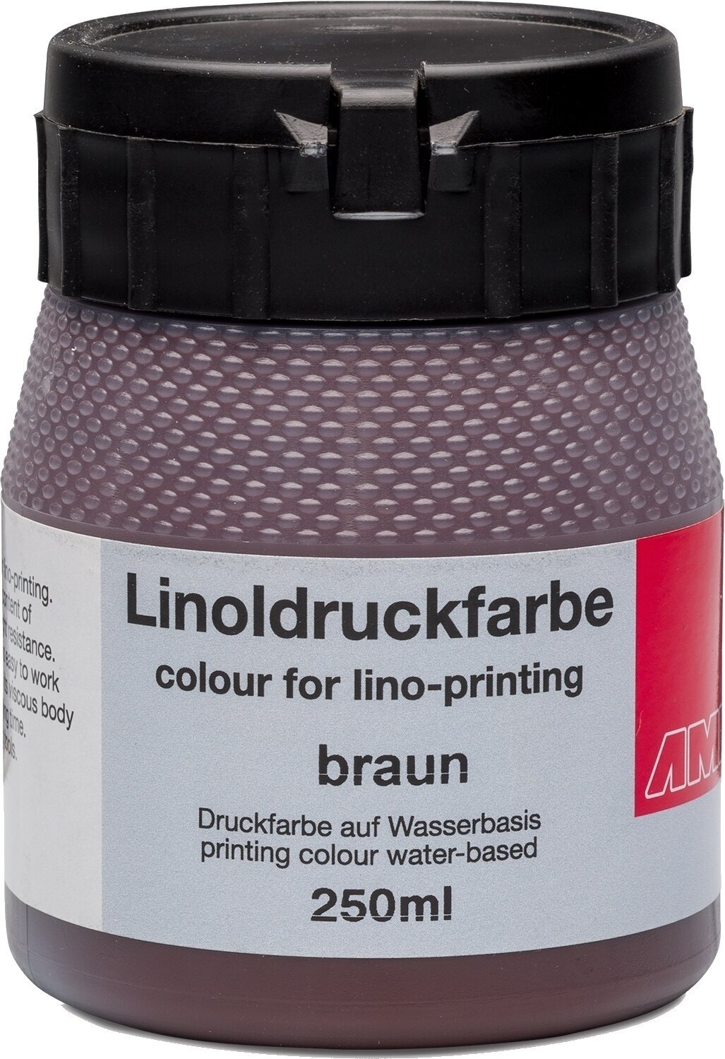 Farbe für Linolschnitt AMI 501030 Farbe für Linolschnitt Braun 250 ml