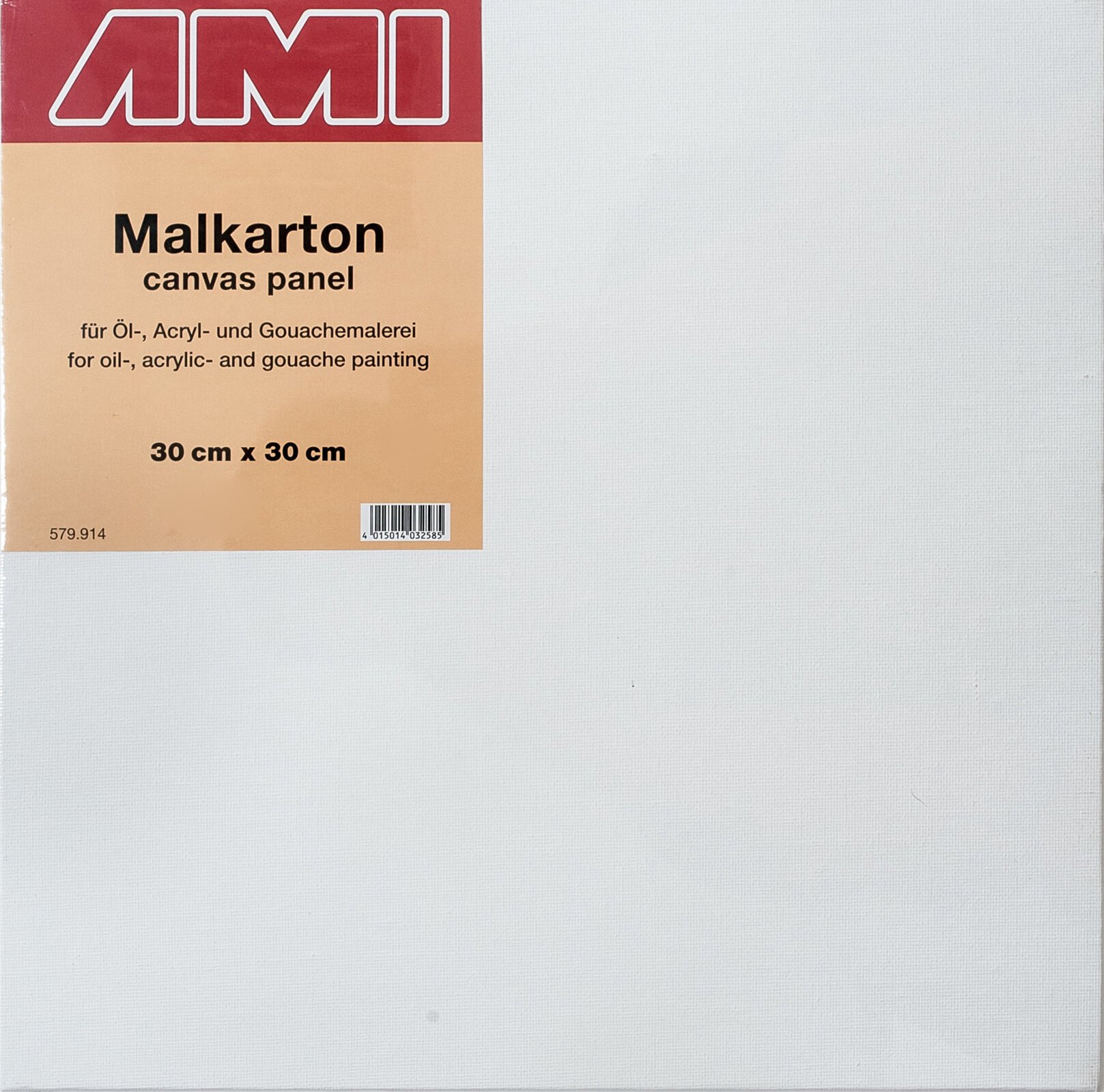 Malleinwand AMI Malleinwand White 30 x 30 cm 1 Stck