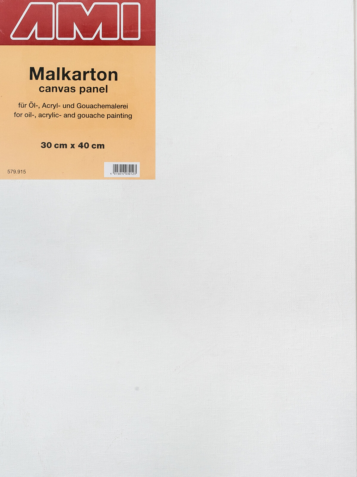 Malleinwand AMI Malleinwand White 30 x 40 cm 1 Stck