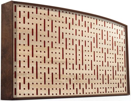 Panneau de bois absorbant Mega Acoustic AcouStand Binary Bean Sonoma Oak/Walnut/Red Panneau de bois absorbant - 1