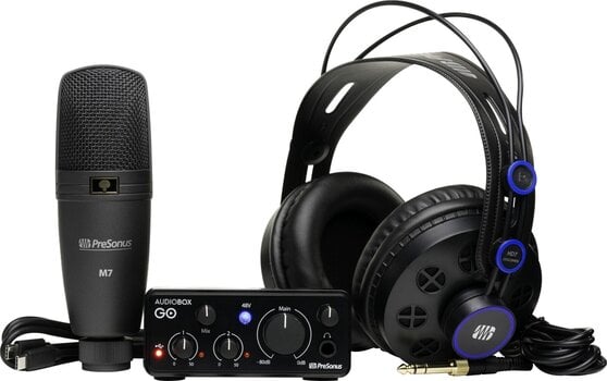 USB-ljudgränssnitt Presonus AudioBox GO Creator Bundle USB-ljudgränssnitt - 1