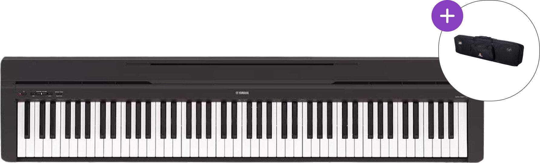 Digital Stage Piano Yamaha P-45 B Bag SET Digital Stage Piano Black