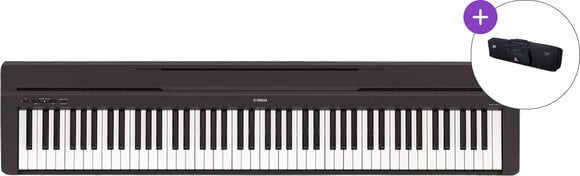 Piano digital de palco Yamaha P-45 B Bag SET Piano digital de palco Black - 1