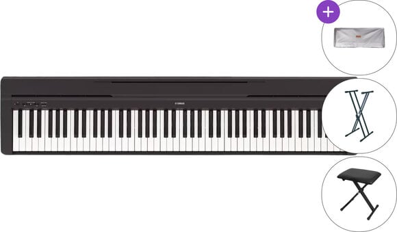 Digital Stage Piano Yamaha P-45 B Stand SET Digital Stage Piano Black - 1