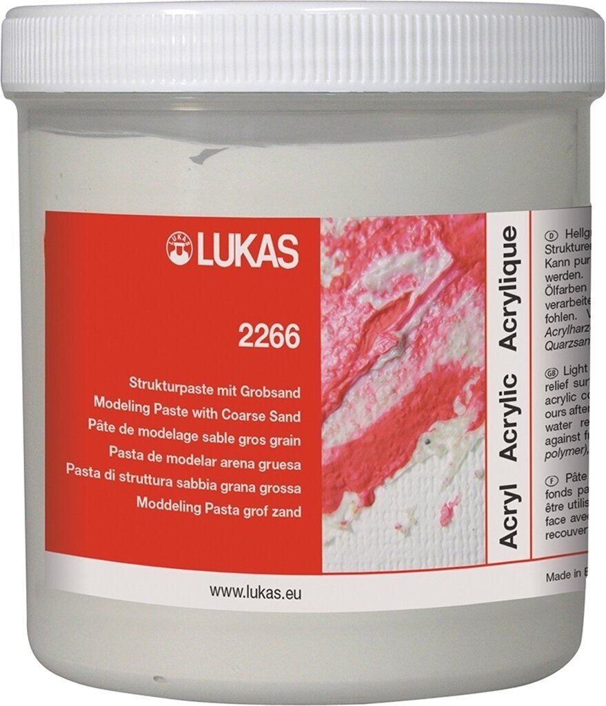 Medium Lukas 722660500 Modellering Paste Coarse Sand 500 ml 1 st