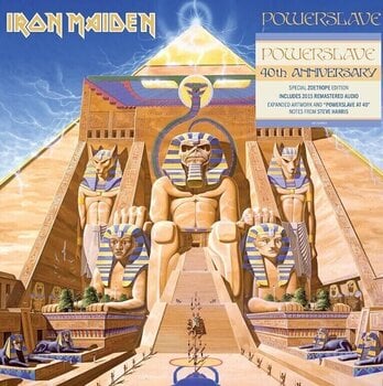 Disque vinyle Iron Maiden - Powerslave (40th Anniversary) (Limited Edition) (Zoetrope) (LP) - 1