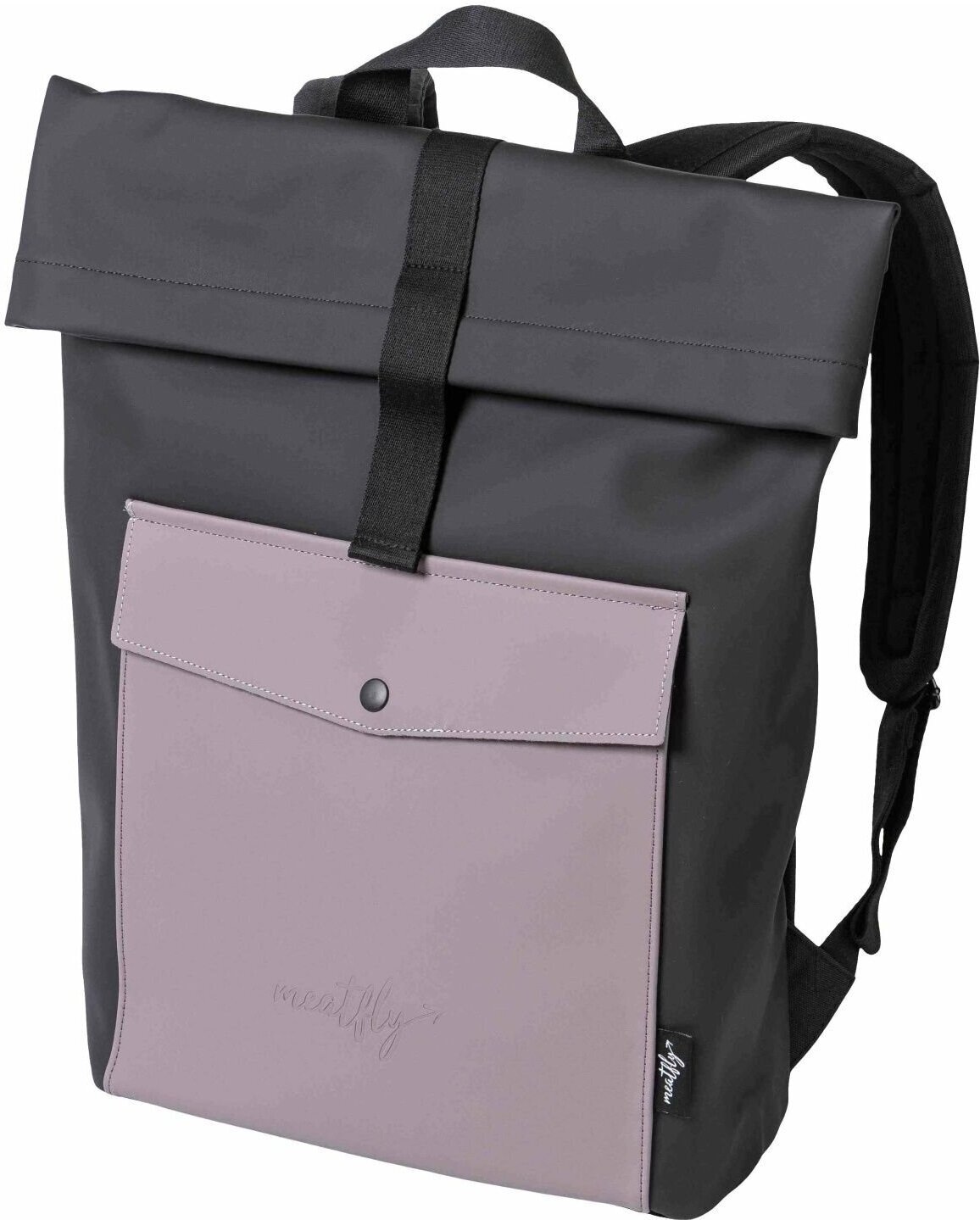 Livsstil Ryggsäck / väska Meatfly Manny Grape/Black 17 L Ryggsäck