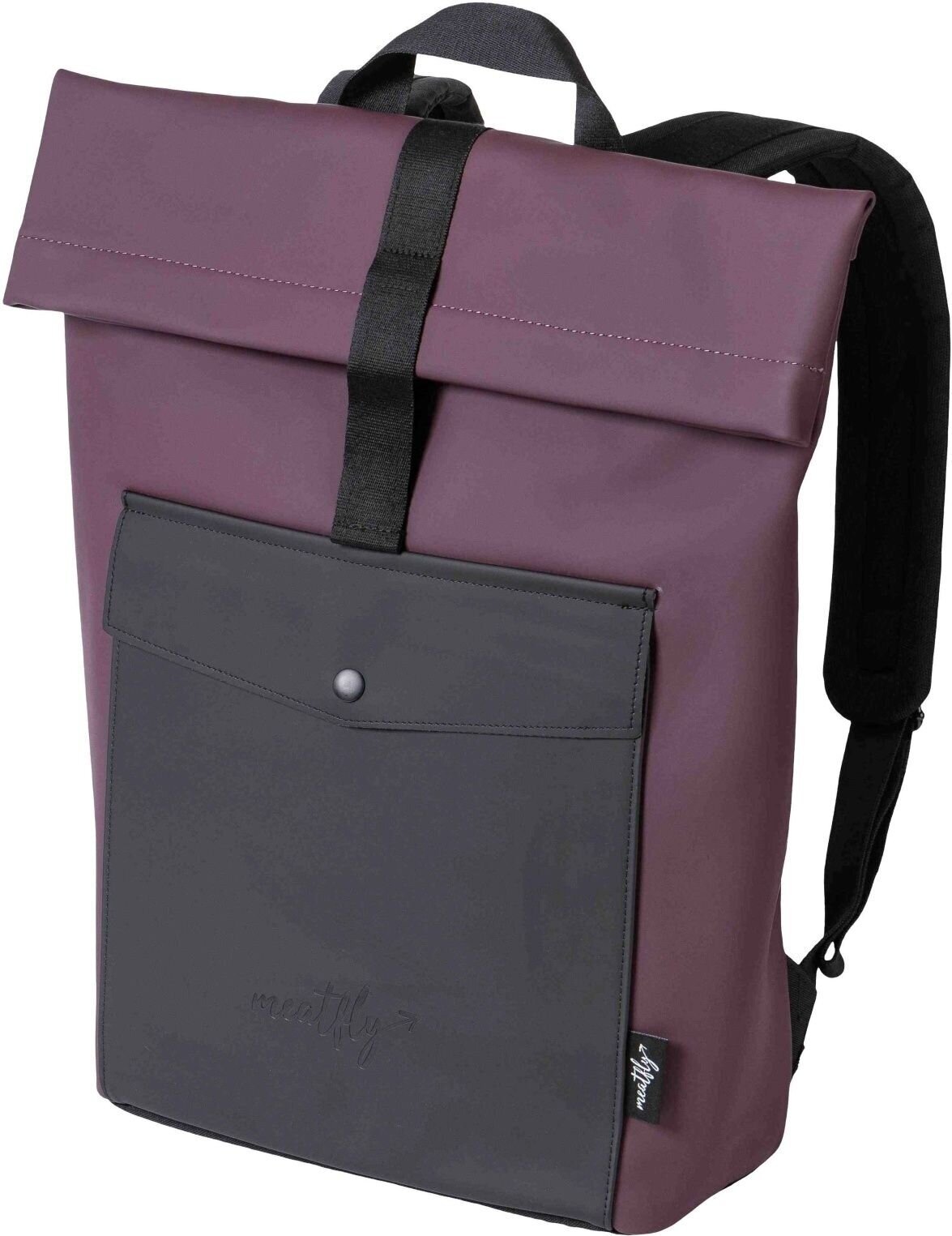 Lifestyle sac à dos / Sac Meatfly Manny Wine/Black 17 L Sac à dos