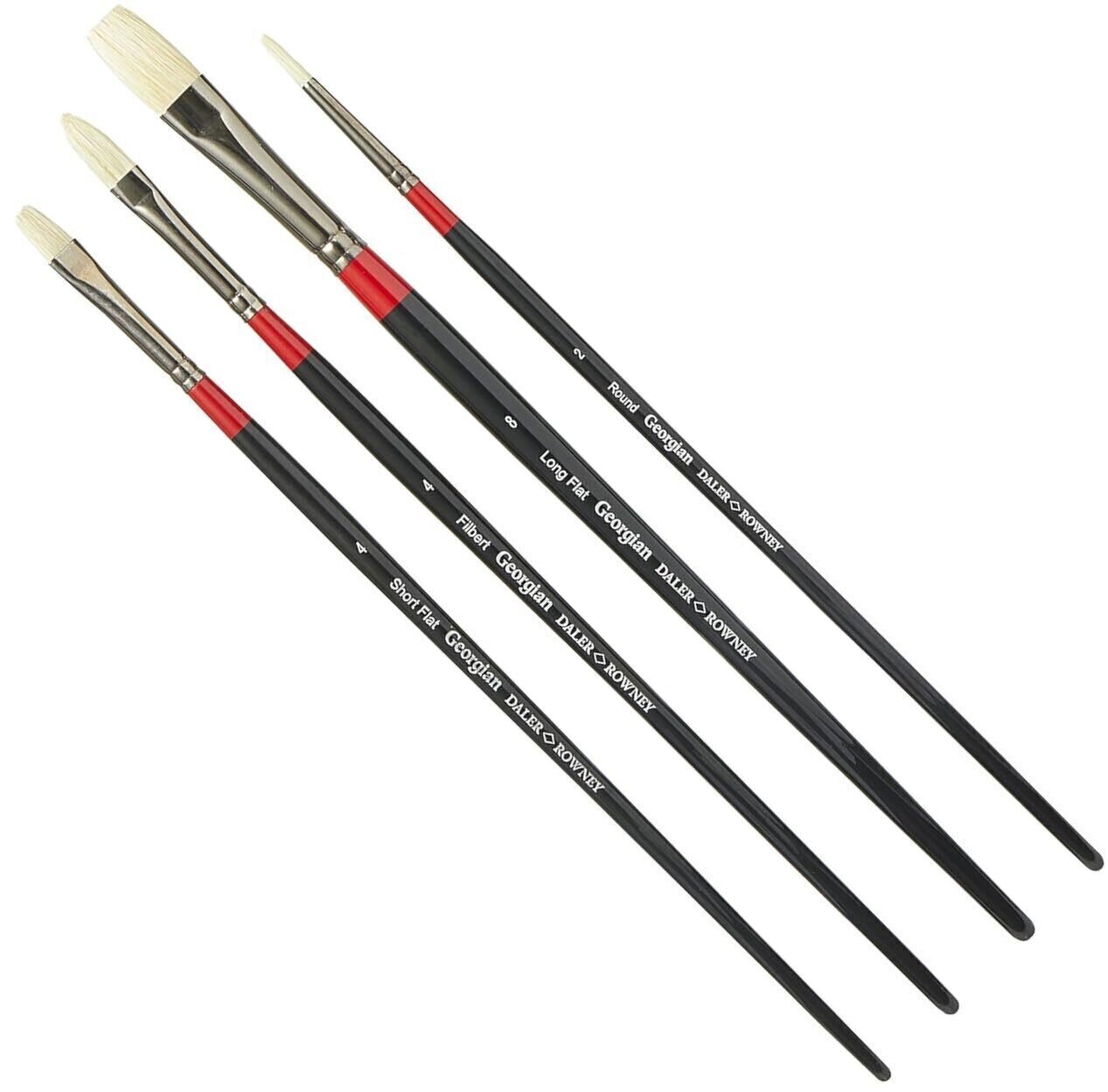 Verfkwast Daler Rowney Georgian Penselenset 4 stuks