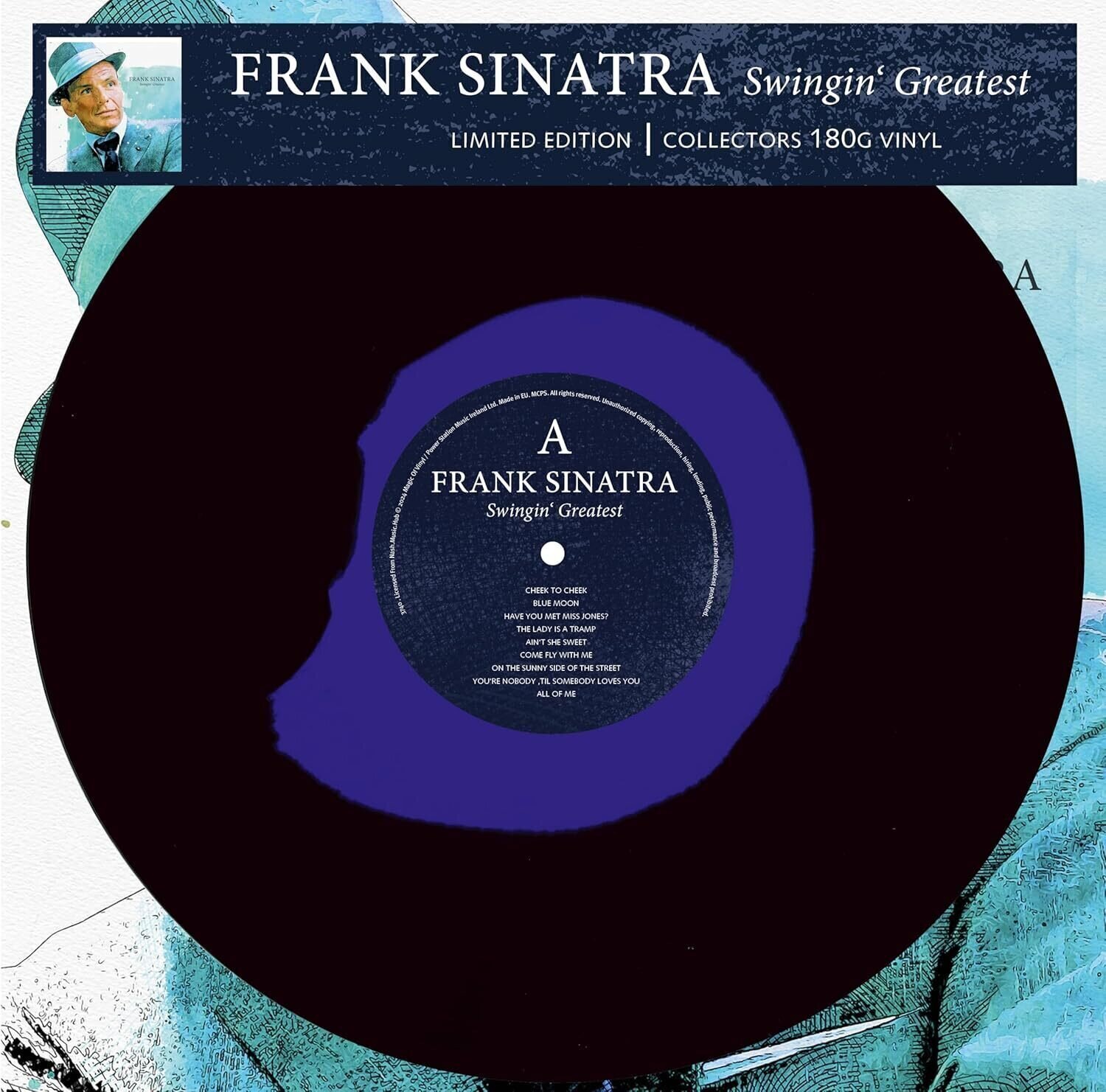 Schallplatte Frank Sinatra - Swingin Greatest (Swirl Coloured) (Limited Edition) (180 g) (LP)