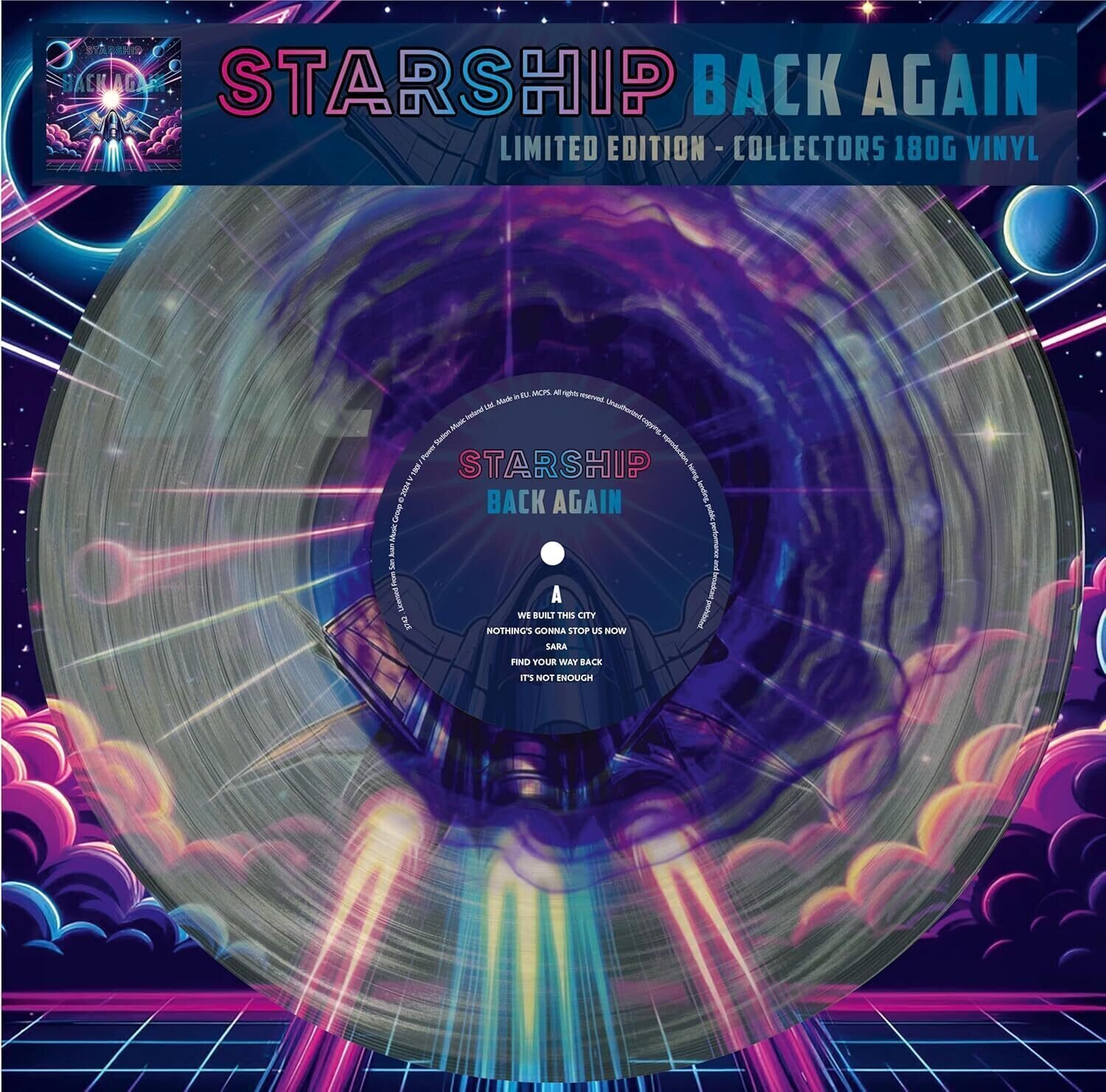 Schallplatte Starship - Back Again (Swirl Coloured) (Limited Edition) (180 g) (LP)