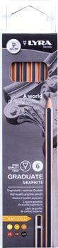 Graphite Pencil Lyra Graduate Set of Graphite Pencils 6 pcs - 1